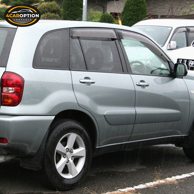 Fits 01-05 Toyota RAV4 Window Visors Rain Sun Guard Vent 4 Pieces