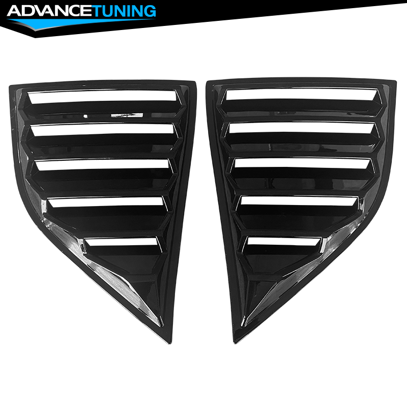 小物 challenger Fits 08-23 Dodge Challenger XE V4 Style Side Window Louver