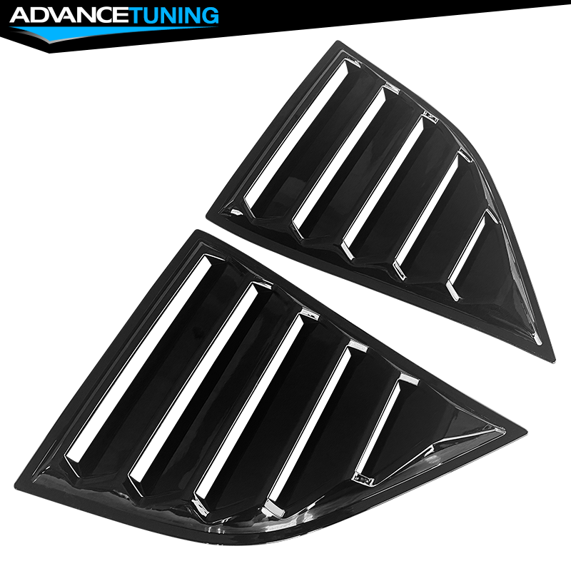 小物 challenger Fits 08-23 Dodge Challenger XE V4 Style Side Window Louver