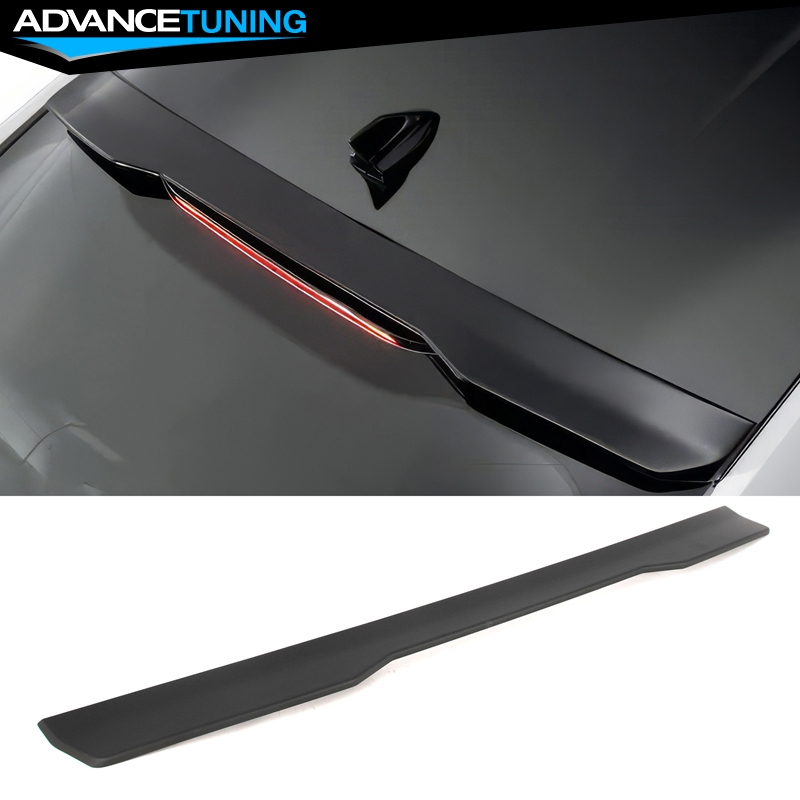 Fits 24-26 Ford Mustang S650 Coupe OE Style Gloss Black Roof Spoiler Wing ABS - Picture 1 of 10