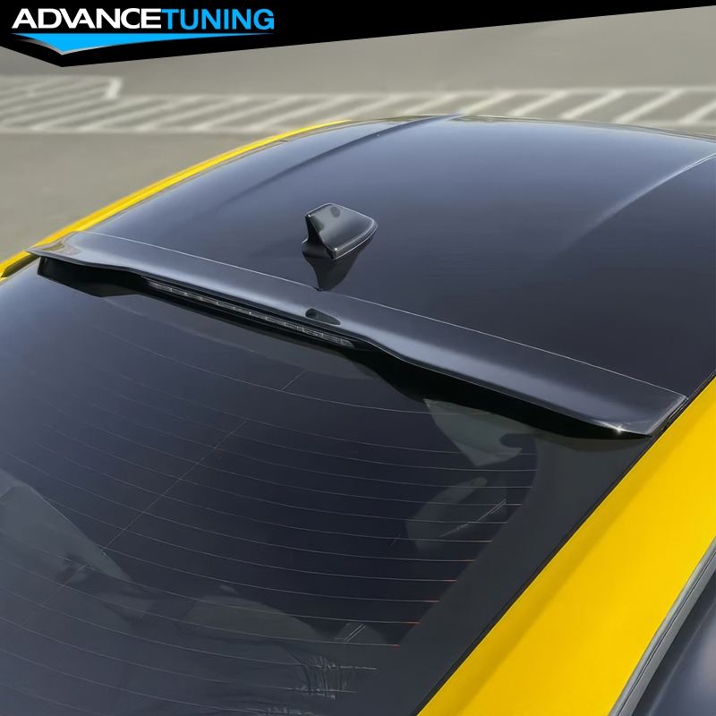 Fits 24-26 Ford Mustang S650 Coupe OE Style Gloss Black Roof Spoiler Wing ABS - Picture 3 of 10