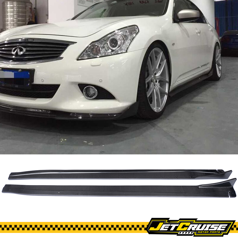 Fits 2010-2013 Infiniti G37 Sedan 4DR JC Style Carbon Fiber CF