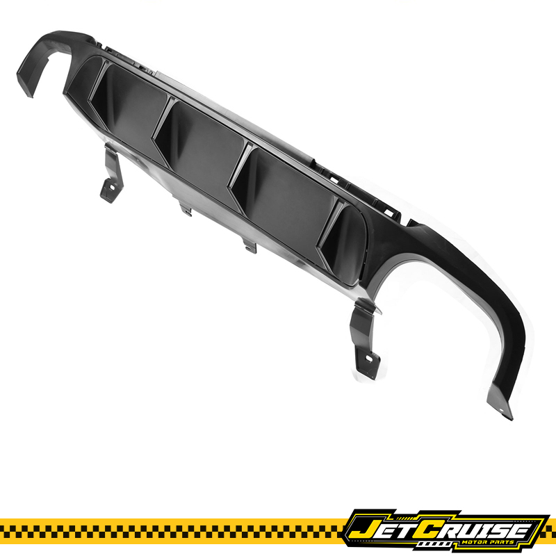 Fits 13-14 Ford Mustang GT500 2Dr Rear Bumper Lip Diffuser Matte