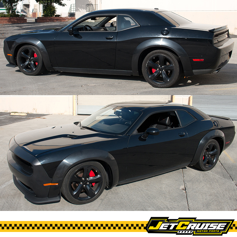 Fits 15-23 Dodge Challenger SRT Hellcat Only Demon Style Fender