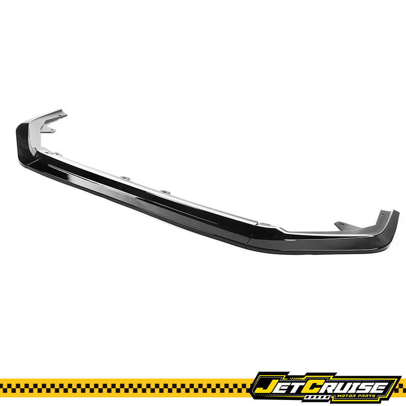 FREEMOTOR802 Fits 22-24 Honda Civic 11th Gen RS Style Front Bumper Lip Gloss Black 3pcs - PP