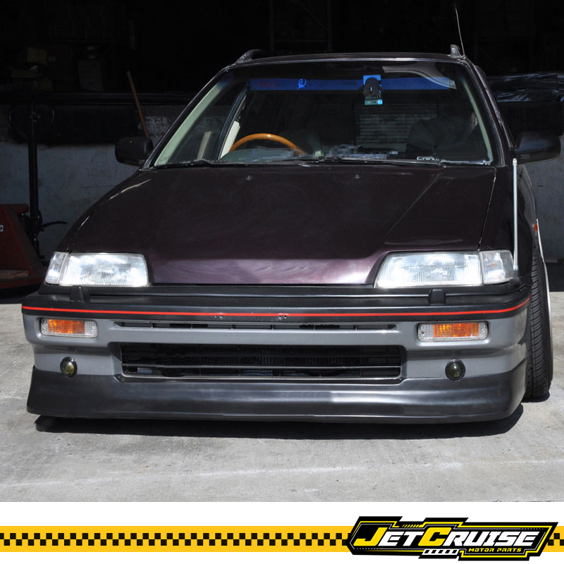 Fits 88-89 Honda Civic 3Dr 88-91 Civic Wagon Z-Style Front Bumper