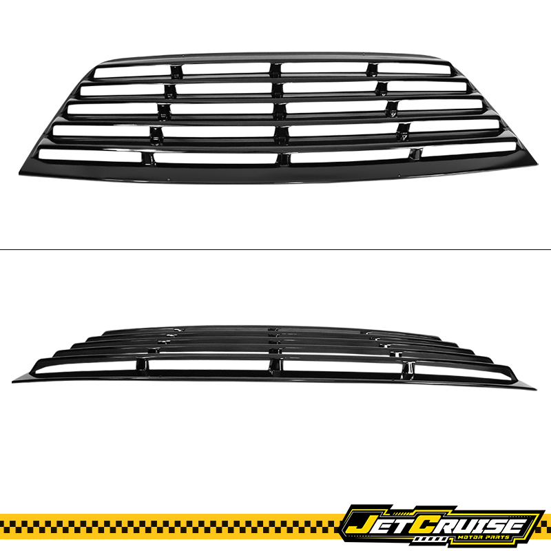 Fits 08-23 Dodge Challenger Gloss Black Rear Window Louver Scoop