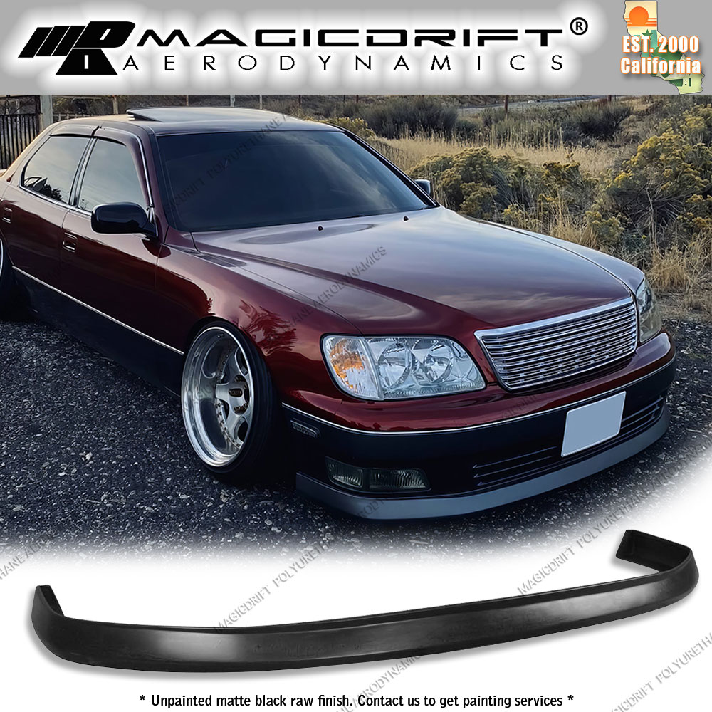 For 98 99 00 Lexus LS400 Front Bumper Lip Spoiler Body kit