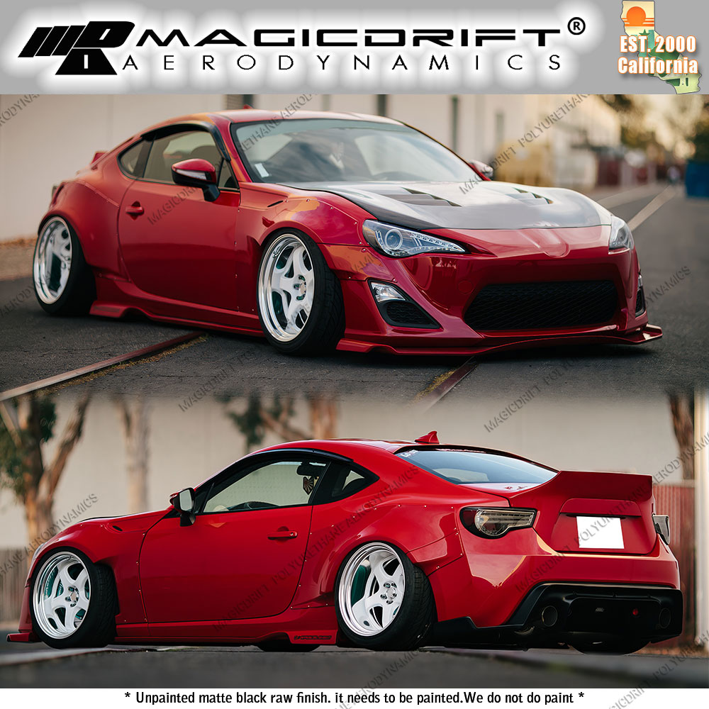 For 13-17 Scion FRS Subaru BRZ GT86 FT86 GR RB Style Side
