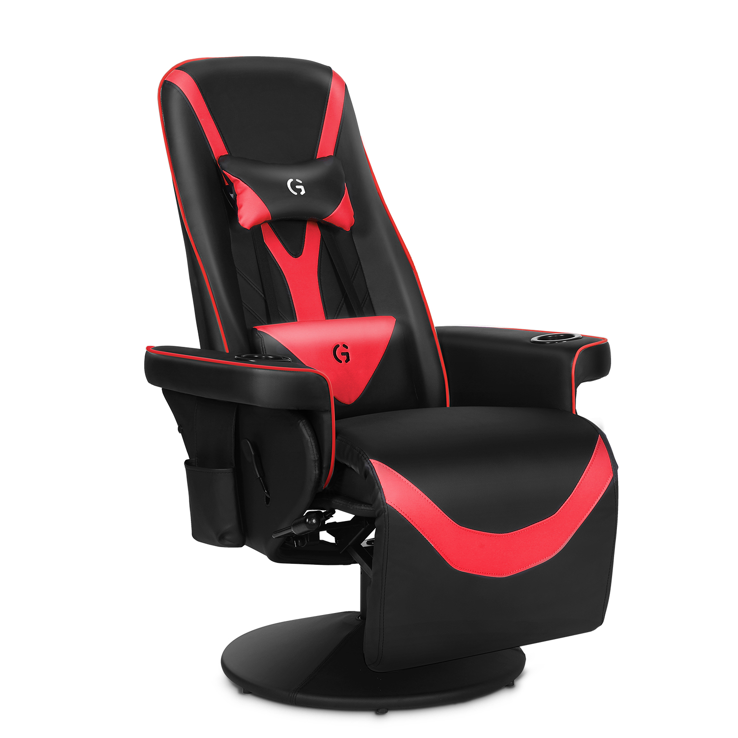 Gaming Chair Ergonomic Computer Office Racing Recliner Swivel Seat With Footrest