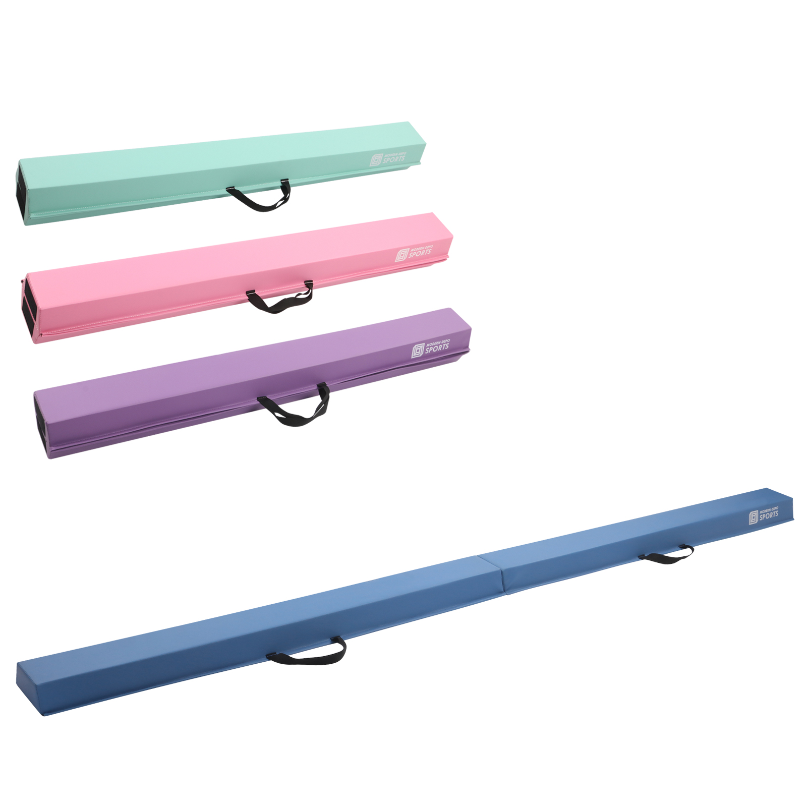 Folding Gymnastics Balance Beam for Kids 6Ft/8Ft Anti-slip Walking Beam for Home - Picture 20 of 38