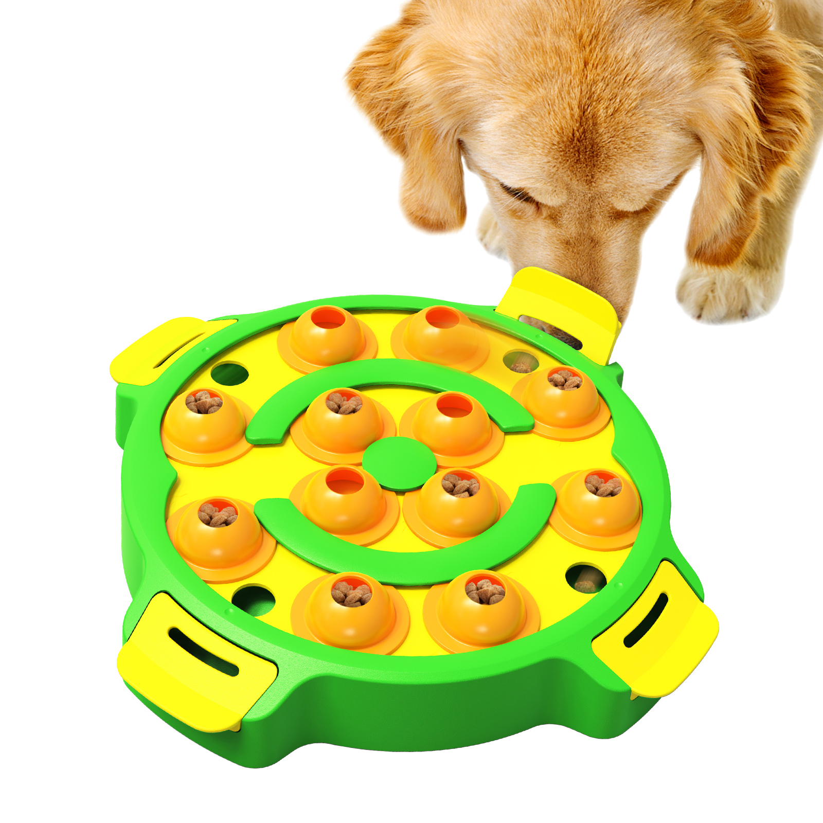 Dog Puzzle Toys Cat Pet Slow Feeder Bowl for IQ Training