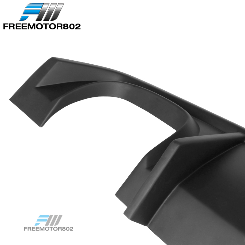 KUAFU Rear Bumper Lower Diffuser Fins Compatible With 2014