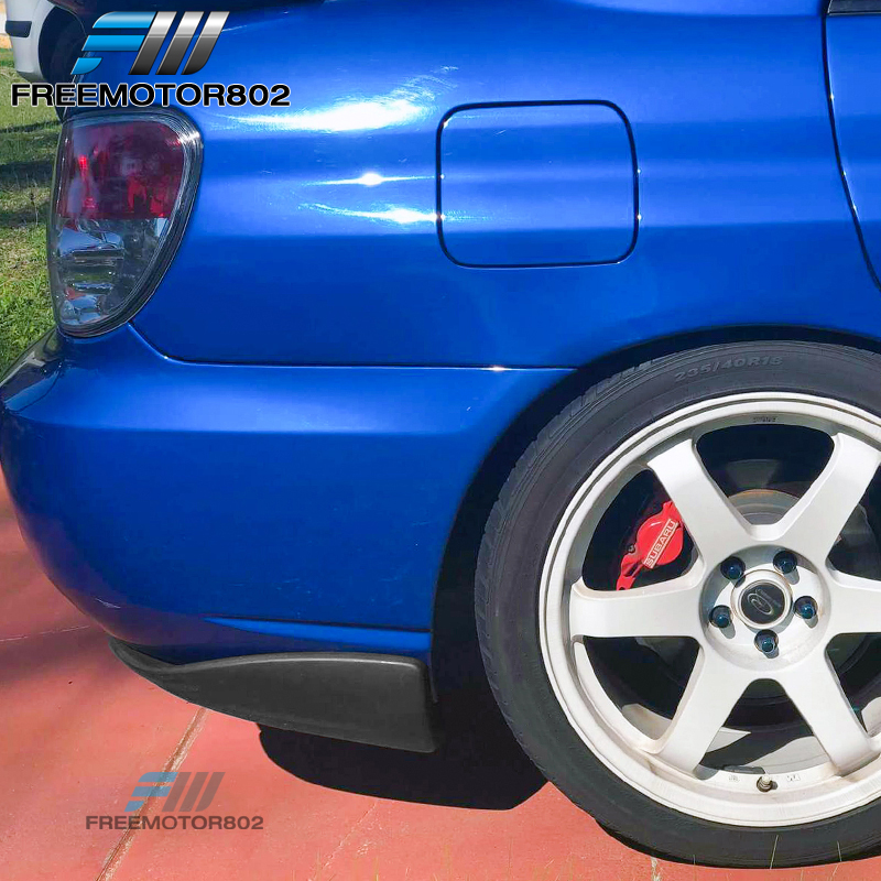 Fits 05-07 Subaru Impreza WRX STI CS Rear Bumper Lip Splitter