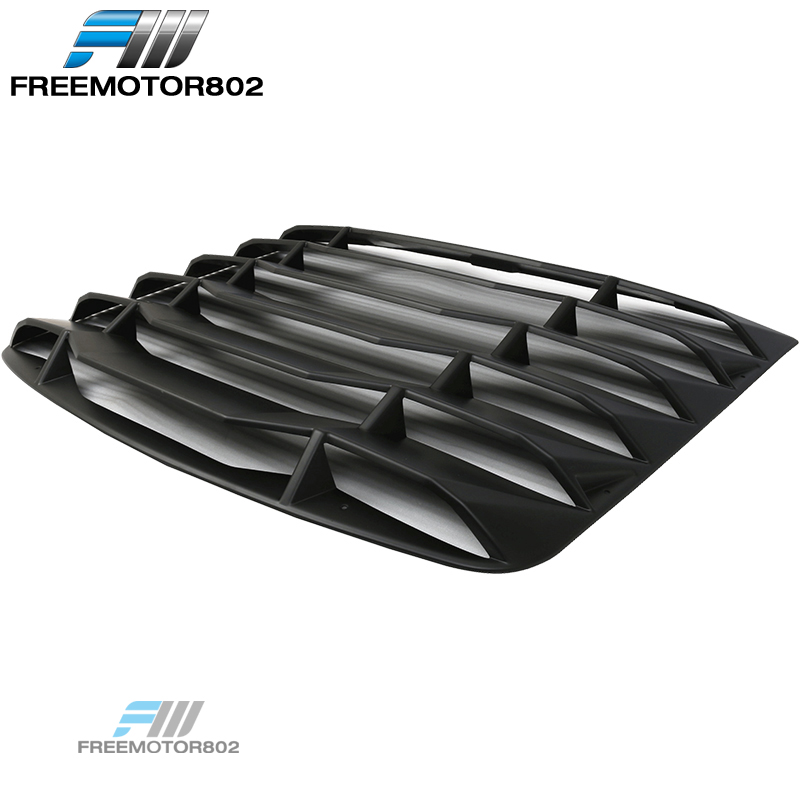 Fits 2003-2008 Nissan 350Z IKON Style Rear Window Louver & Quarter