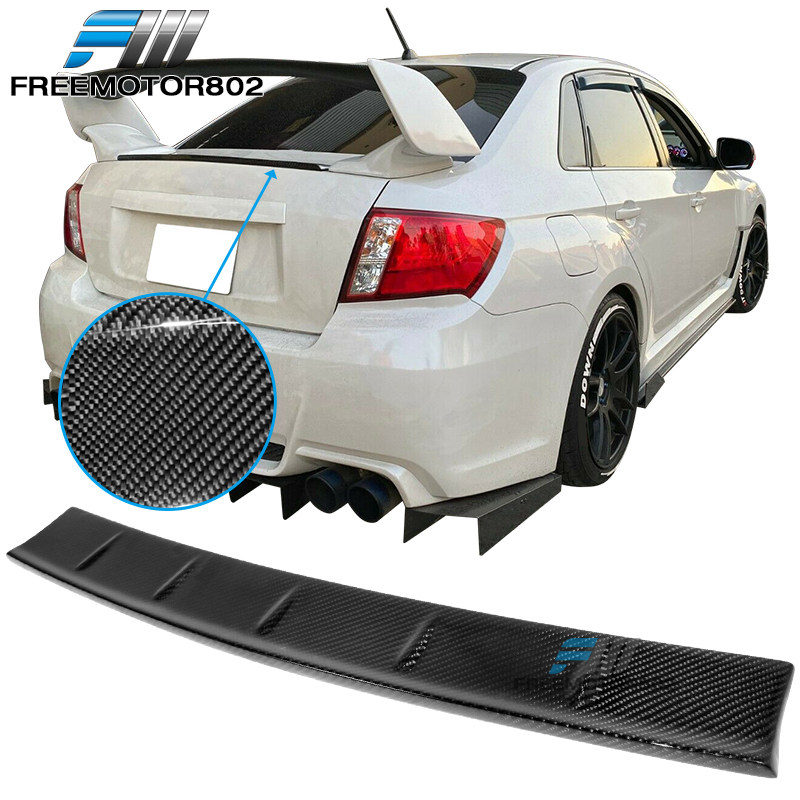 SUBARU STI ブラックウィンドブレーカー 5XL For 22-25 Subaru WRX STi Sedan OE-Style Painted Black Rear