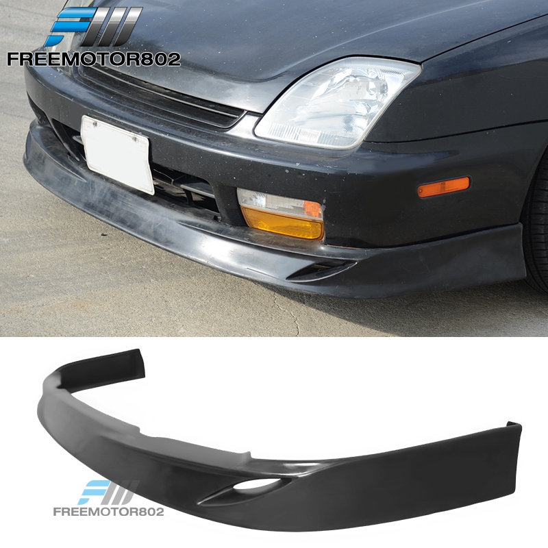 Fits 97-01 Honda Prelude IKON Style Front Bumper Lip Unpainted