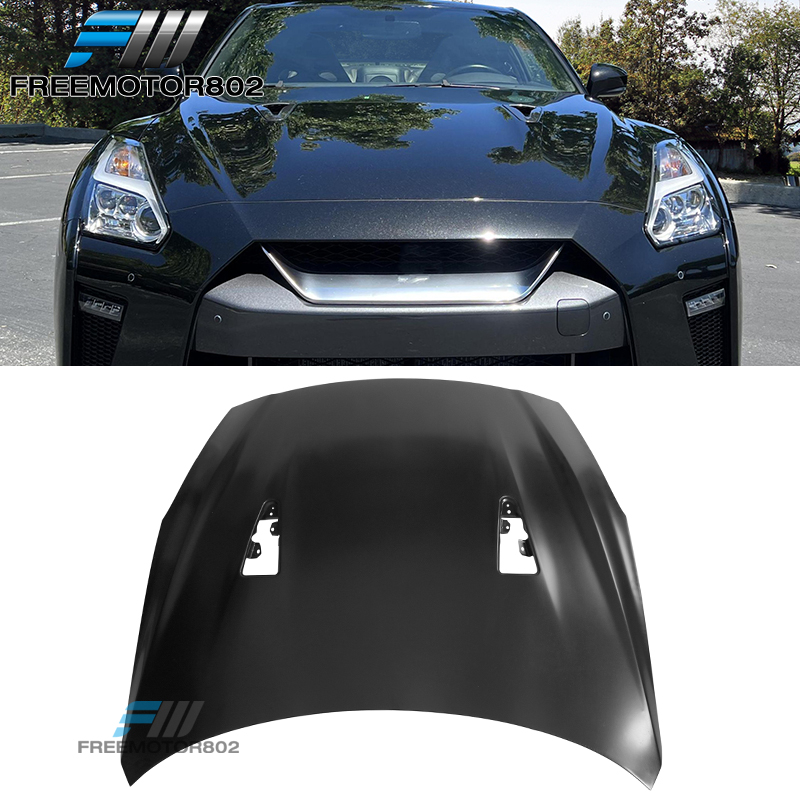 Fits 09-24 Nissan R35 GTR Facelift Style (17+) Hood Replacement