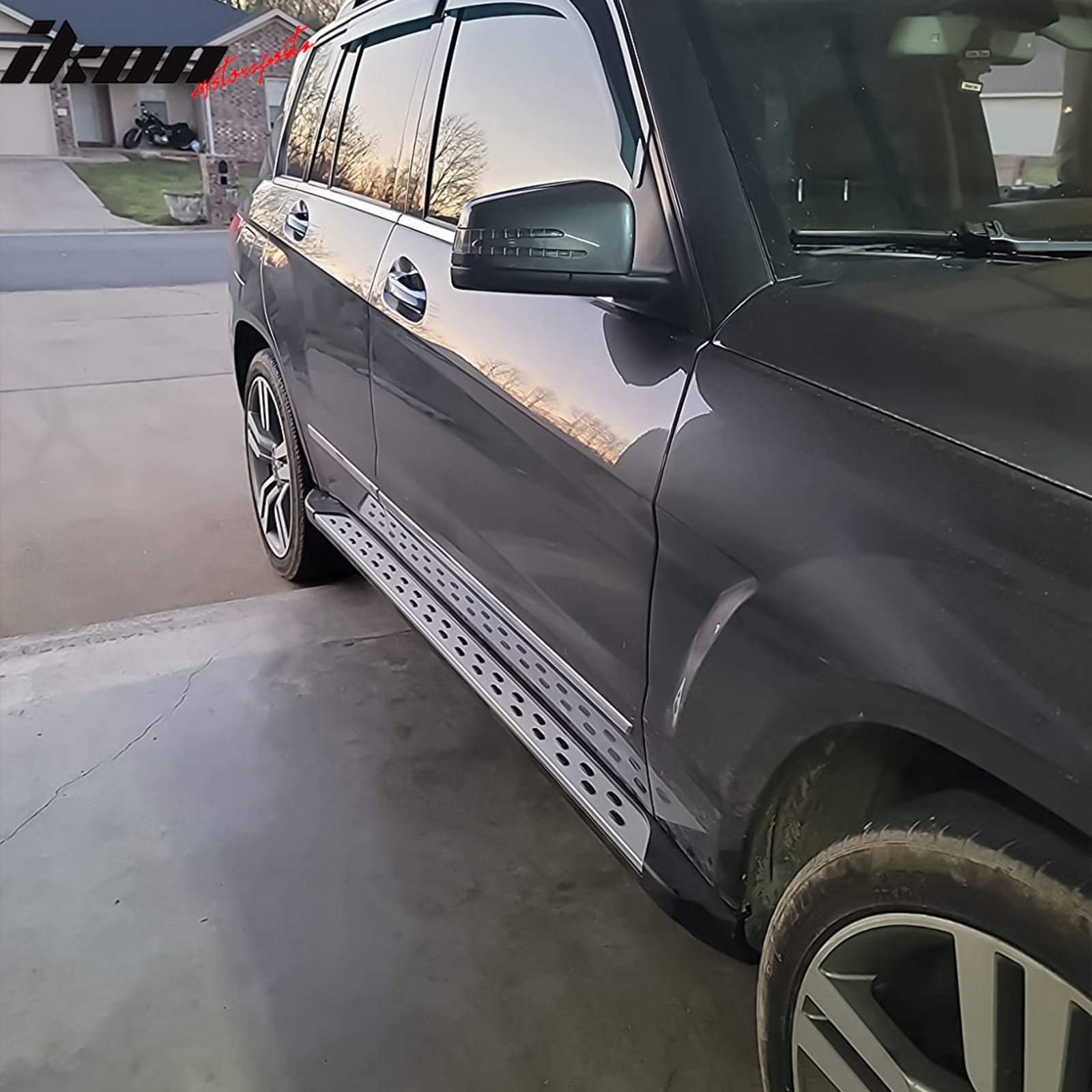 Fits 10-15 Benz X204 GLK350 GLK250 OE Style 2PCS Running Boards