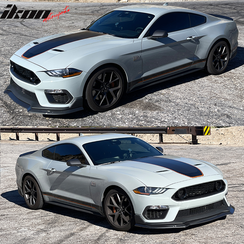 Fits 21-23 Mustang Mach 1 Handling Package Front Bumper Lip