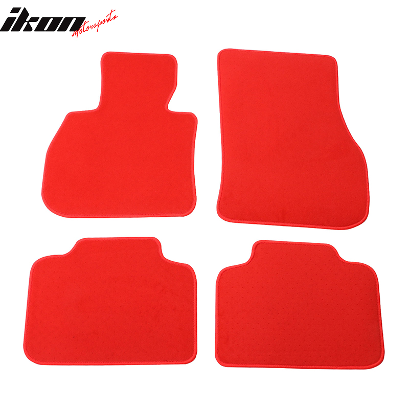 Fits 17-23 Mini Cooper Countryman Nylon Floor Mats Liner Front Rear Carpet - Picture 32 of 39