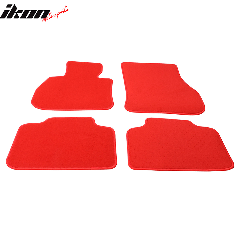 Fits 17-23 Mini Cooper Countryman Nylon Floor Mats Liner Front Rear Carpet - Picture 33 of 39