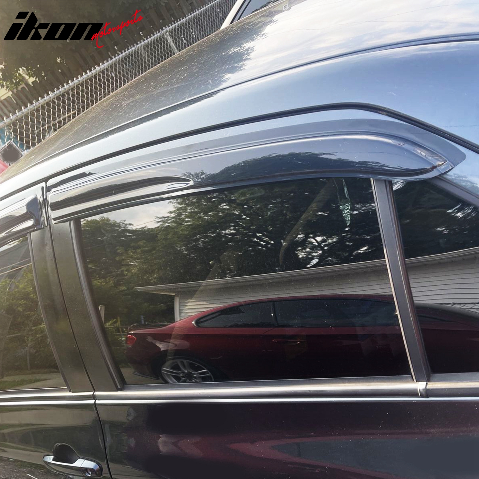 Fits 07-13 Toyota Yaris XP90 Sedan Mugen Style Acrylic Window