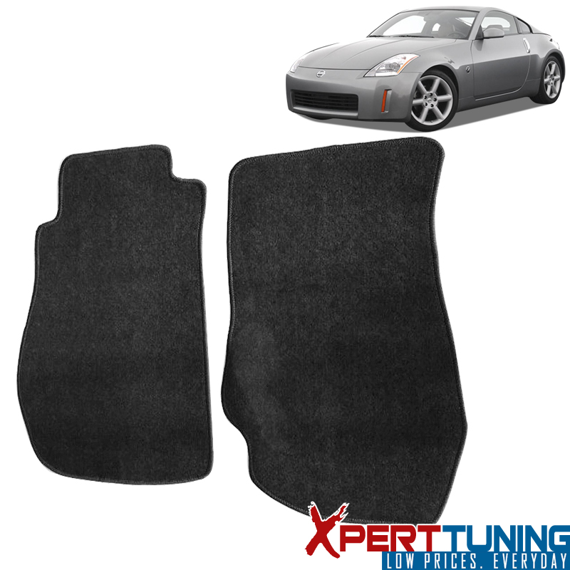 Fits Nissan 350Z Floor Mats Carpet Front & Rear Full Set with Optional Colors - Picture 7 of 10