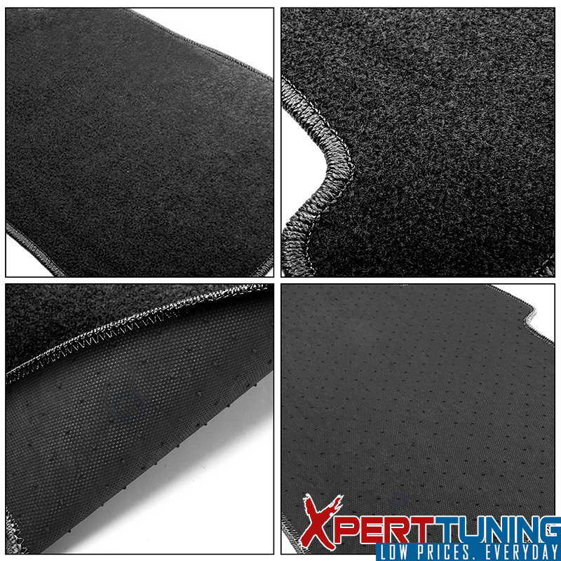 Fits Toyota Corolla Floor Mats Carpet Front & Rear Full Set with Optional Colors - Picture 7 of 11