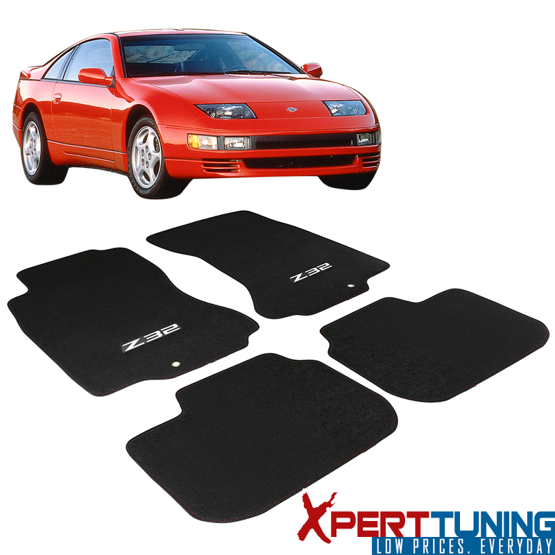 Fits Nissan 300ZX Floor Mats Carpet Front & Rear Full Set with Optional Colors - Picture 7 of 10