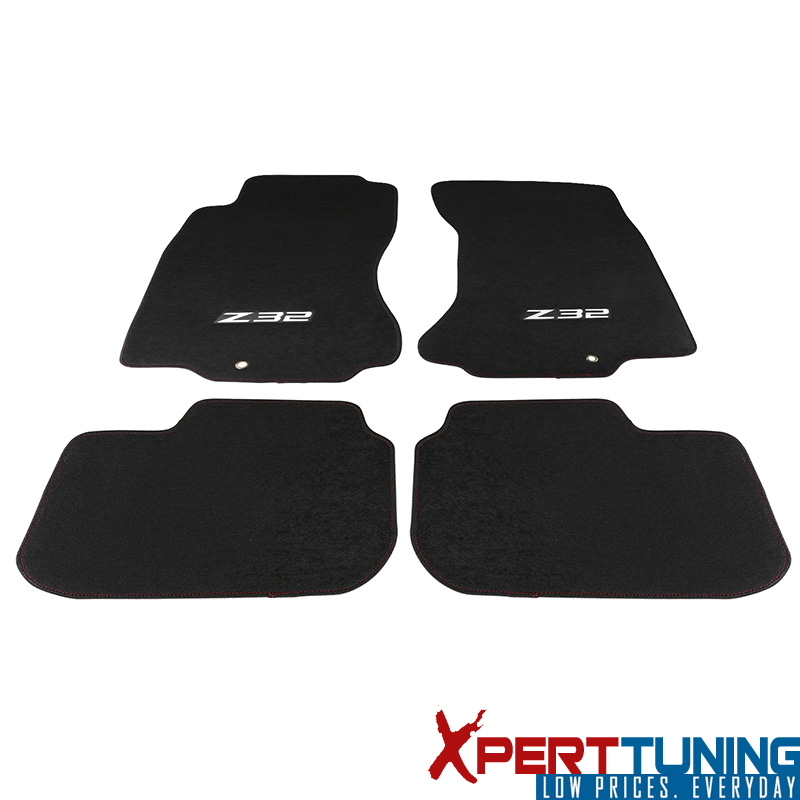 Fits Nissan 300ZX Floor Mats Carpet Front & Rear Full Set with Optional Colors - Picture 8 of 10