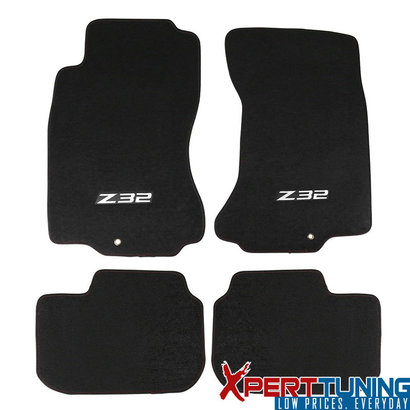 Fits Nissan 300ZX Floor Mats Carpet Front & Rear Full Set with Optional Colors - Picture 9 of 10