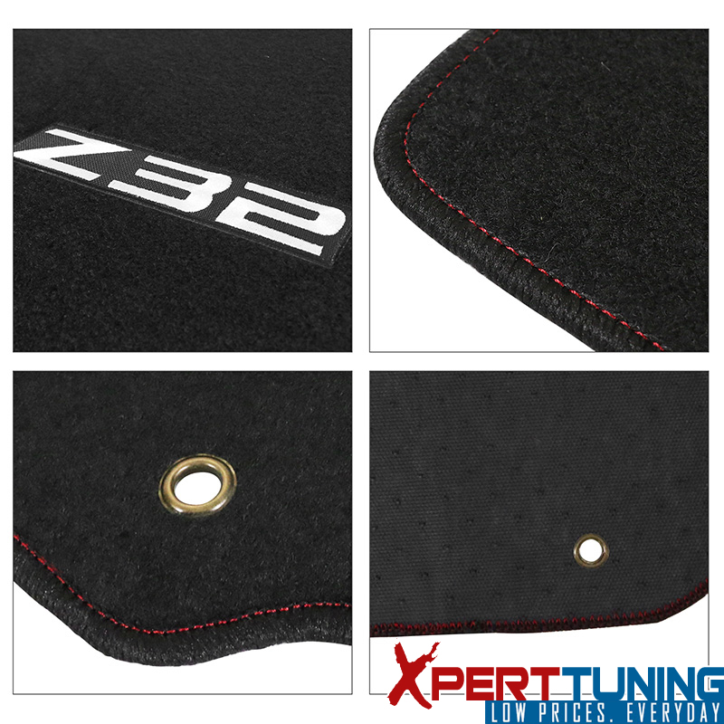Fits Nissan 300ZX Floor Mats Carpet Front & Rear Full Set with Optional Colors - Picture 10 of 10