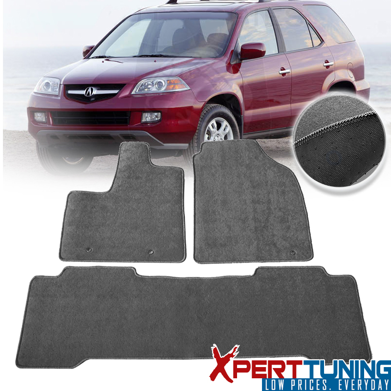 Fits Acura MDX Floor Mats Carpet Front & Rear Full Set with Optional Colors - Picture 12 of 15