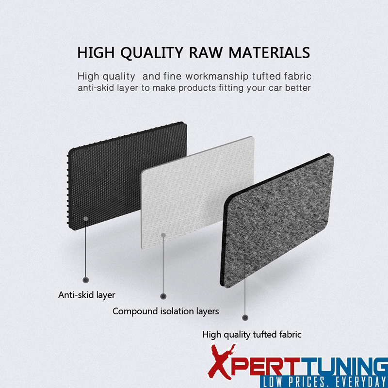 Fits Acura MDX Floor Mats Carpet Front & Rear Full Set with Optional Colors - Picture 15 of 15